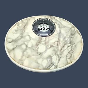 Vintage Mechanical Dial Health O Meter Bathroom Scale